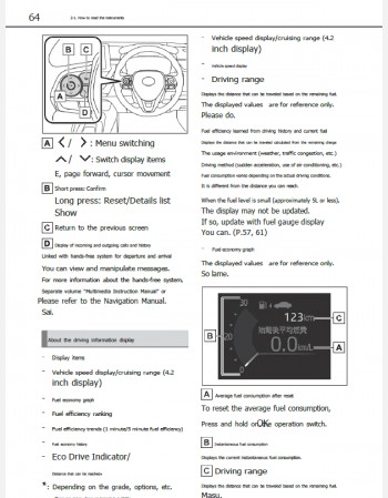 toyota corolla sport 2021-2022 owners manual